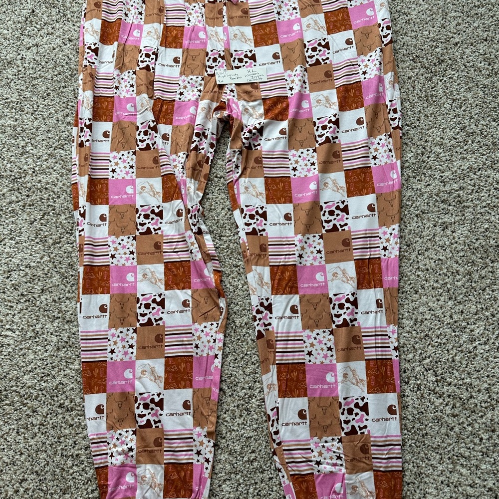 Carhartt Multicolor Patchwork Bamboo Joggers